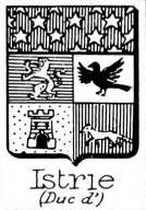 Istrie Coat of Arms / Family Crest 0