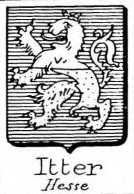 Itter Coat of Arms / Family Crest 0