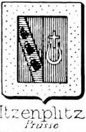 Itzenplitz Coat of Arms / Family Crest 2