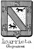Izurrieta Coat of Arms / Family Crest 0