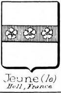 Jeune Coat of Arms / Family Crest 2