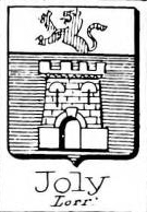 Joly Coat of Arms / Family Crest 4