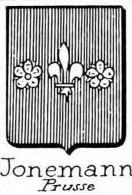 Jonemann Coat of Arms / Family Crest 0