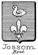 Jossom Coat of Arms / Family Crest 0