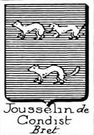 Jousselin Coat of Arms / Family Crest 1