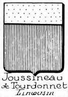 Joussineau Coat of Arms / Family Crest 0