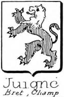 Juigne Coat of Arms / Family Crest 1