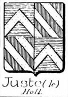 Juste Coat of Arms / Family Crest 1