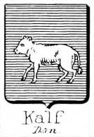 Kalf Coat of Arms / Family Crest 1