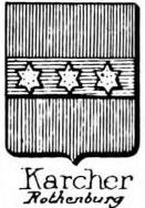 Karcher Coat of Arms / Family Crest 0