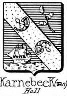 Karnebeek Coat of Arms / Family Crest 0
