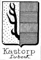 Kastorp Coat of Arms / Family Crest 0