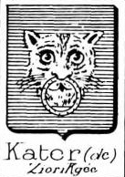Kater Coat of Arms / Family Crest 3