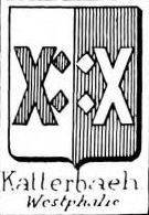 Katterbach Coat of Arms / Family Crest 0