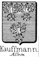 Kauffmann Coat of Arms / Family Crest 7