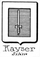 Kayser Coat of Arms / Family Crest 3