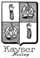 Kayser Coat of Arms / Family Crest 4
