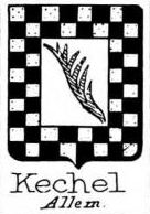 Kechel Coat of Arms / Family Crest 1