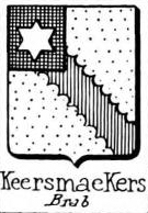 Keersmaekers Coat of Arms / Family Crest 0