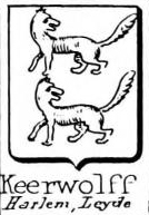 Keerwolff Coat of Arms / Family Crest 0