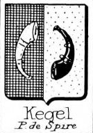 Kegel Coat of Arms / Family Crest 1