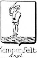 Kempenfelt Coat of Arms / Family Crest 1
