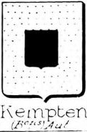 Kempten Coat of Arms / Family Crest 0
