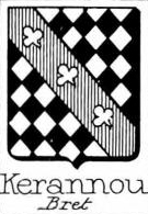 Kerannou Coat of Arms / Family Crest 0