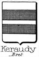 Keraudy Coat of Arms / Family Crest 0
