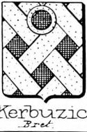 Kerbuzic Coat of Arms / Family Crest 0