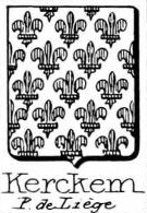 Kerckem Coat of Arms / Family Crest 0