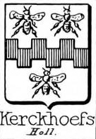 Kerckhoefs Coat of Arms / Family Crest 0