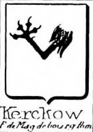 Kerckow Coat of Arms / Family Crest 2