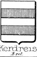 Kerdreis Coat of Arms / Family Crest 0
