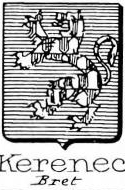 Kerenec Coat of Arms / Family Crest 1