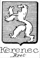 Kerenec Coat of Arms / Family Crest 0