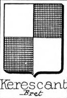 Kerescant Coat of Arms / Family Crest 0