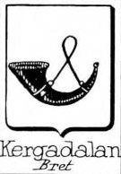Kergadalan Coat of Arms / Family Crest 0