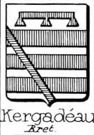 Kergadeau Coat of Arms / Family Crest 0