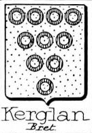 Kerglan Coat of Arms / Family Crest 0