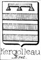 Kergolleau Coat of Arms / Family Crest 0