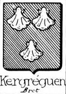Kergreguen Coat of Arms / Family Crest 0