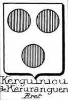 Kerguiniou Coat of Arms / Family Crest 0