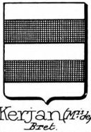 Kerjan Coat of Arms / Family Crest 1