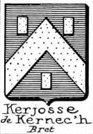 Kerjosse Coat of Arms / Family Crest 1