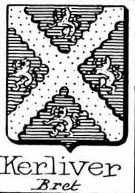 Kerliver Coat of Arms / Family Crest 0