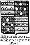 Kermabon Coat of Arms / Family Crest 1