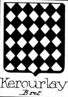 Kerourlay Coat of Arms / Family Crest 0