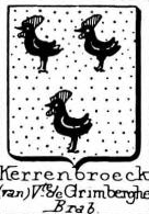 Kerrenbroeck Coat of Arms / Family Crest 0