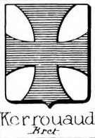 Kerrouaud Coat of Arms / Family Crest 0